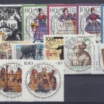 Deutschland (BRD), Michel Nr. 1645-1708 Jahrgang 1993, Berlinstempel