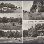 Zichtau Kreis Gardelegen, Waldbad, Feriensiedlung, Jugendcampingzentrum