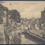 Charleroi, la sambre et les Deversoirs