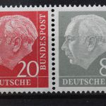 Deutschland (BRD), MiNr. W 23 Y II, Falz