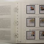 Deutschland Plus Jahrgang 1999, Vordrucke für Eckrandmarken mit Briefmarken