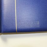 Blauer Klemmbinder ihne Hestellerangaben