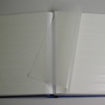 Leuchtturm, Einsteckbuch BASIC, 64 weiße Seiten, blau