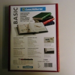 Leuchtturm, BASIC-Einsteckbuch, 64 weiße Seiten, weinrot