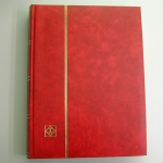 Leuchtturm, Einsteckbuch BASIC, 64 weiße Seiten, rot