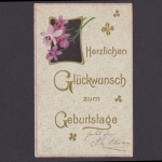 Herzlichen Glückwunsch zum Geburtstage