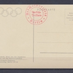 4. Reichssportfeld, Blick auf das Schwimmstadion, Fotokarte