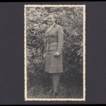 Frau in Uniform