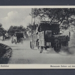 Unser Reichsheer, motorisierte Batterie auf dem Marsch