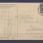 Hannover, 27. Wanderausstellung Hannover 18. bis 23. Juni 1914 der Deutschen Landwirtschafts-Gesellschaft