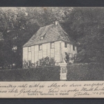 Weimar, Goethes Gartenhaus