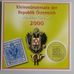 Österreich, Kursmünzensatz 2000, stempelglanz