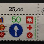 Deutschland (BRD), MiNr. 1004, Ecke rechts oben, gestempelt