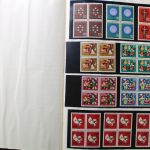 Deutschland (BRD) Viererblock-Sammlung der 1960er Jahre