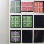 Deutschland (BRD) Viererblock-Sammlung der 1960er Jahre