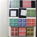 Deutschland (BRD) Viererblock-Sammlung der 1960er Jahre