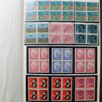Deutschland (BRD) Viererblock-Sammlung der 1960er Jahre