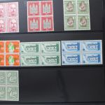 Deutschland (BRD) Viererblock-Sammlung ab den 1950er Jahren
