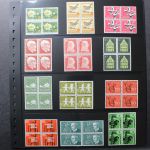 Deutschland (BRD) Viererblock-Sammlung ab den 1950er Jahren
