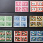 Deutschland (BRD) Viererblock-Sammlung ab den 1950er Jahren