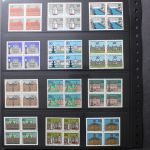 Deutschland (BRD) Viererblock-Sammlung ab den 1950er Jahren