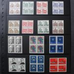 Deutschland (BRD) Viererblock-Sammlung ab den 1950er Jahren