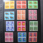 Deutschland (BRD) Viererblock-Sammlung ab den 1950er Jahren