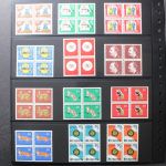 Deutschland (BRD) Viererblock-Sammlung ab den 1950er Jahren