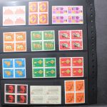 Deutschland (BRD) Viererblock-Sammlung ab den 1950er Jahren