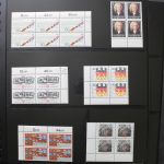 Deutschland (BRD) Viererblock-Sammlung ab den 1950er Jahren