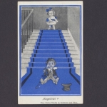 Eine kleine Studie in Schwarz und Blau, "Abgeblitzt"