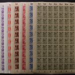 Sowjetische Zone, MiNr. 1-7 A + 1 B Bogensatz, postfrisch