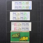 BRD, Berlin und DDR Markenheftchen, guter Bestand im Album