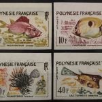 Französisch-Polynesien, MiNr. 24-27 ungezähnt, postfrisch