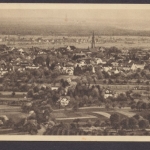 Offenburg, "Gebühr Bezahlt" Stempel v. 8.10.1946 auf AK Blick zur Rheinebene
