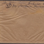 Bishausen über Northeim, Landpoststempel auf Bedarfsbrief, 1948