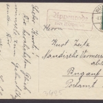 Appenrode über Walkenried, Landpoststempel auf AK, 1934