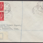 Irland, Michel Nr. 69-70 (2), R - Brief