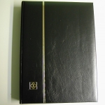 Leuchtturm, Einsteckbuch COMFORT, Farbe: Schwarz, 64 Seiten, schwarzer Karton