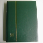 Leuchtturm, Einsteckbuch COMFORT, Farbe: Grün, 64 Seiten, schwarzer Karton