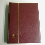 Leuchtturm, Einsteckbuch PREMIUM, Farbe: Rot, 64 Seiten, schwarzer Karton