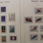 Österreich 1975-1989, postfrische Sammlung auf Leuchtturm Blättern