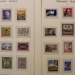 Österreich 1975-1989, postfrische Sammlung auf Leuchtturm Blättern