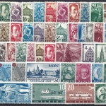Franz. Zone Baden, MiNr. 1-57, komplettes Gebiet ohne 46 II, postfrisch