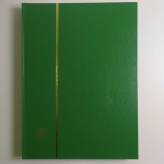 Leuchtturm Einsteckbuch BASIC grün, 32 weiße Seiten