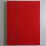 Leuchtturm Einsteckbuch BASIC rot, 32 weiße Seiten