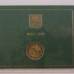 Vatikan, 2 Euro Priesterjahr, 2010, Stempelglanz, Folder