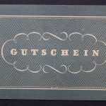 Wehlau, OT Petersdorf, Gutschein der Zeitungsverleger