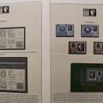 Motivsammlung 150 Jahre Briefmarken in 3 Lindner T Vordruckalben