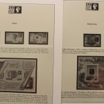 Motivsammlung 150 Jahre Briefmarken in 3 Lindner T Vordruckalben
